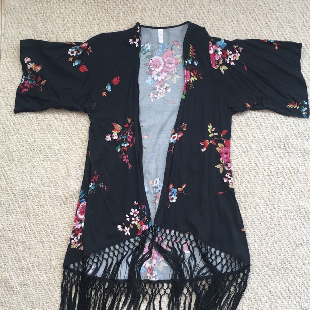 Kimono with Fringe